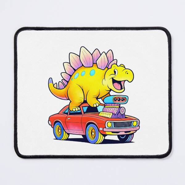 Item preview, Dinosaur Driving Car Funny Cute Design designed and sold by SoftSproutstu.