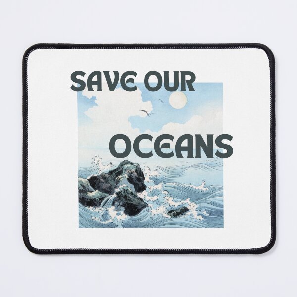Item preview, save our oceans // earth day designed and sold by zlivy.