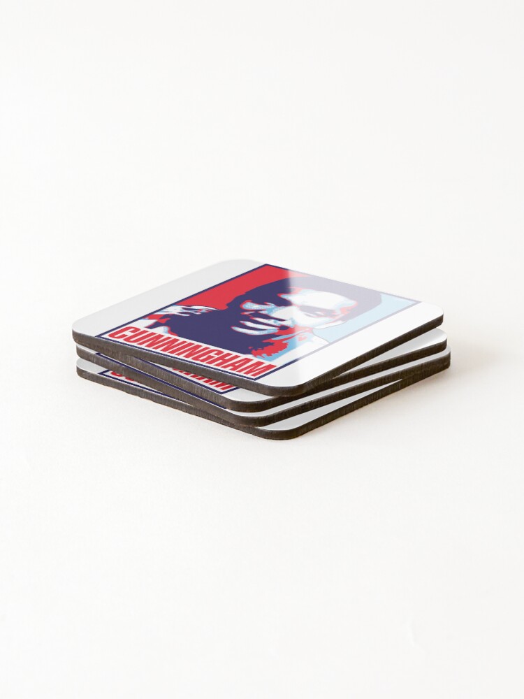 Thumbnail 4 of 5, Coasters (Set of 4), Cunningham - ENGLAND designed and sold by DAFTFISH.