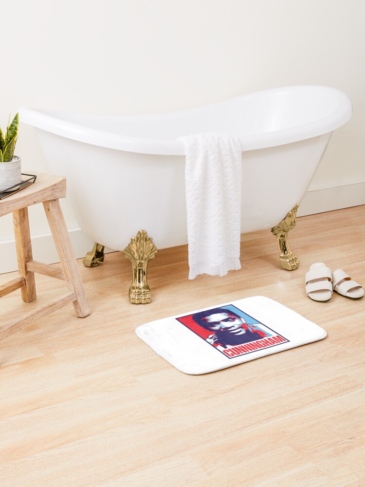 Thumbnail 2 of 6, Bath Mat, Cunningham - ENGLAND designed and sold by DAFTFISH.