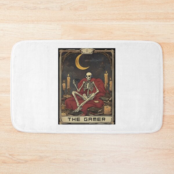 Item preview, The Gamer Tarot Card Skeleton Gaming T-Shirt designed and sold by OlyvieArt.