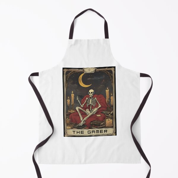 Item preview, The Gamer Tarot Card Skeleton Gaming T-Shirt designed and sold by OlyvieArt.