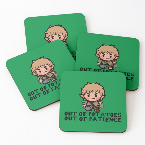 Item preview, out of potatoes out of patience (tolkien) designed and sold by remerasnerdas.