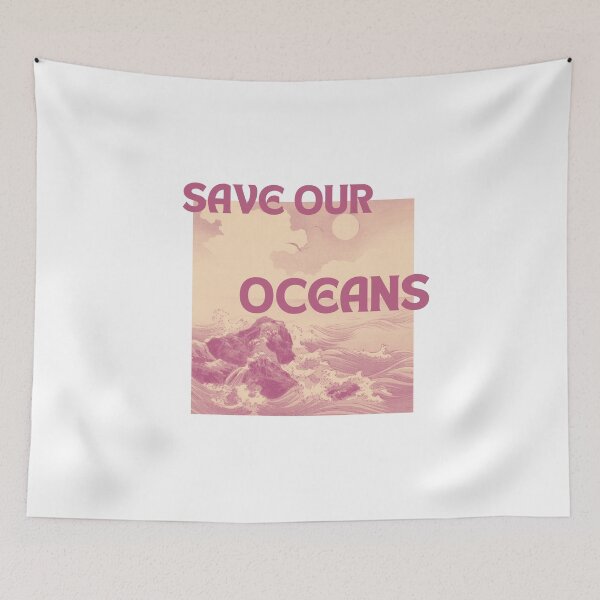 Item preview, save our oceans // earth day designed and sold by zlivy.