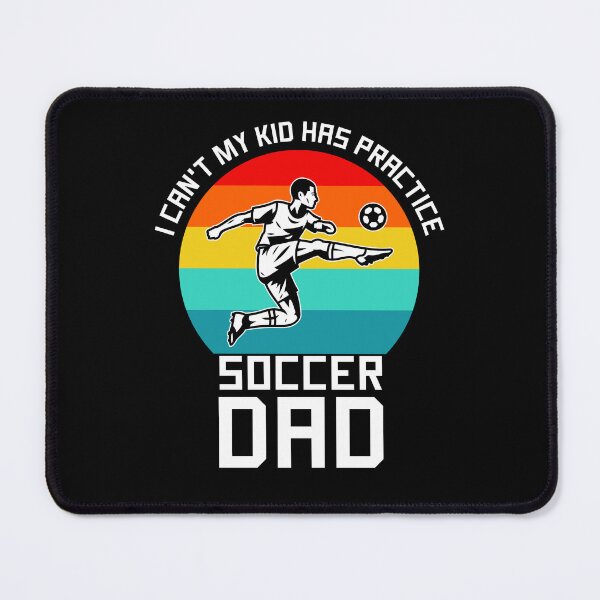 Item preview, I Can't My Kid Has Practice Soccer Dad Retro Sunset Sports designed and sold by Abaseen.