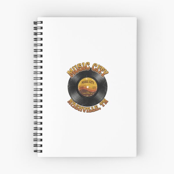 Item preview, Music City Nashville TN Vintage Vinyl Record designed and sold by Fenay Designs.