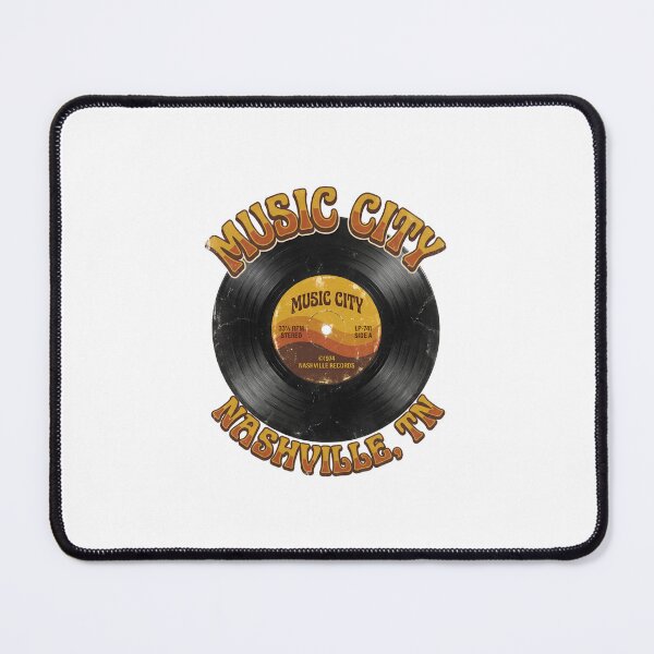 Item preview, Music City Nashville TN Vintage Vinyl Record designed and sold by Fenay Designs.