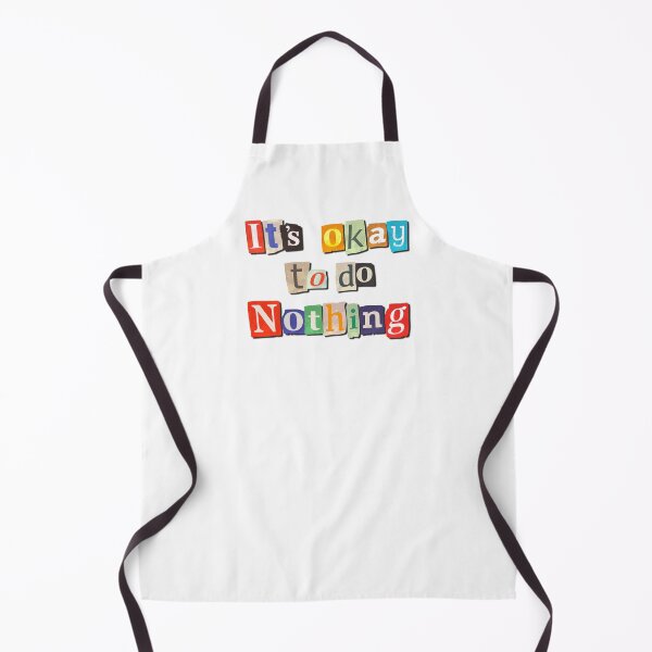 Item preview, It's Okay To Do Nothing - Inspired Collage Typography  designed and sold by tviyluv.