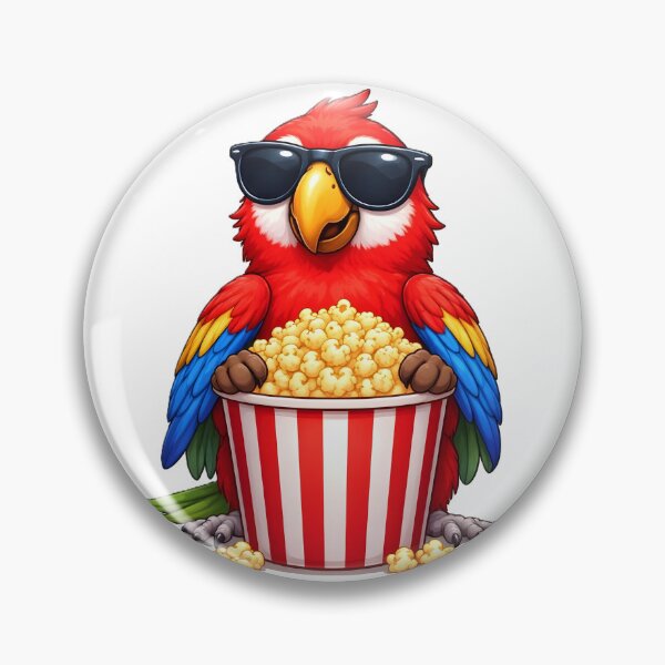 Item preview, Popcorn Parrot designed and sold by Icareis-Studios.