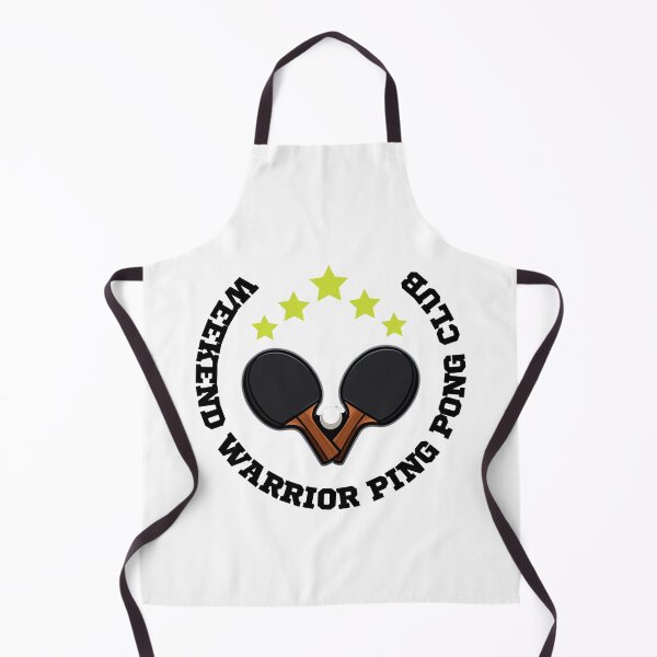Item preview, Weekend Warrior Ping Pong Club - Vintage Style Table Tennis Logo T-Shirt designed and sold by OhMyPingCo.