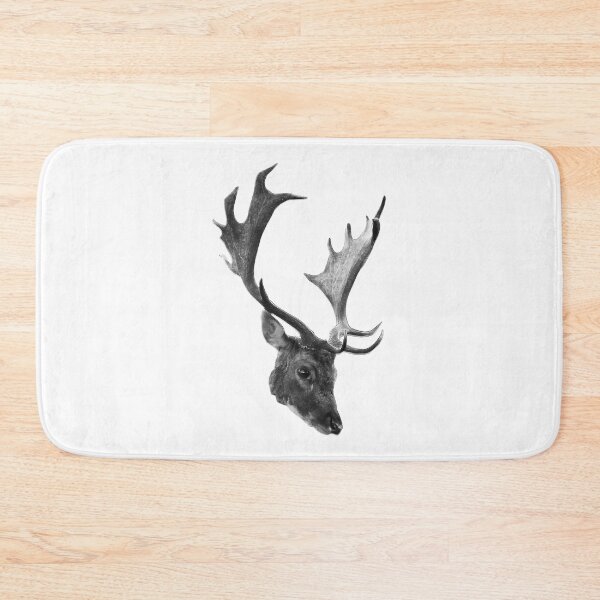 Item preview, stag's head designed and sold by Murph's Images.