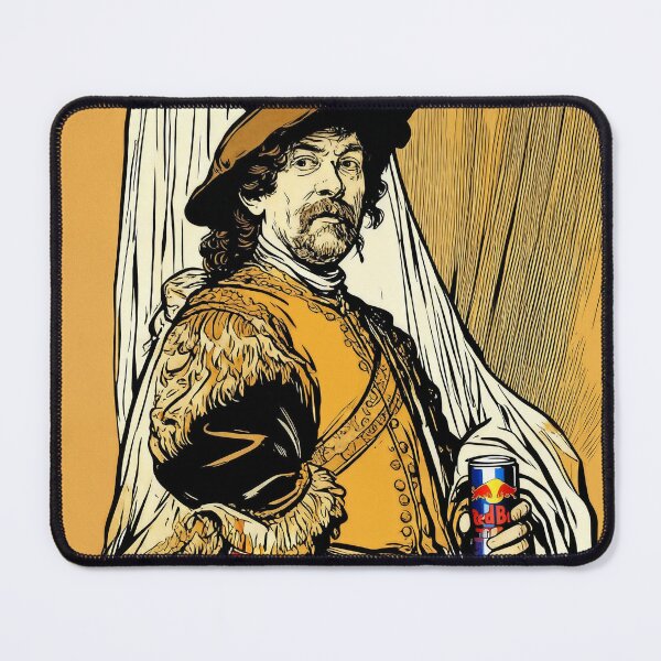 Item preview, Rembrandt De Vaandeldrager – Energy Drink Ink Art Edition designed and sold by ArtRefreshed.