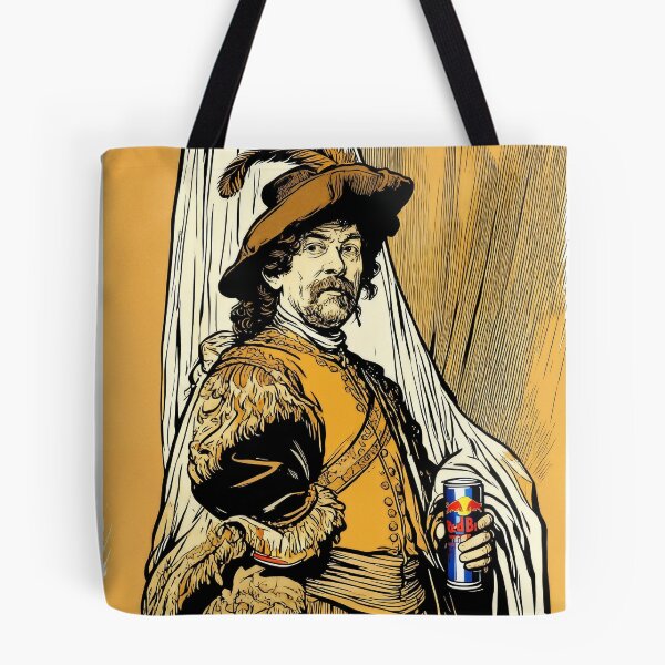 Item preview, Rembrandt De Vaandeldrager – Energy Drink Ink Art Edition designed and sold by ArtRefreshed.