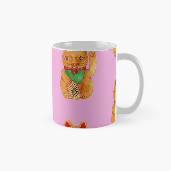 Item preview, Lucky cat pink designed and sold by Evan  Carlinsmith.