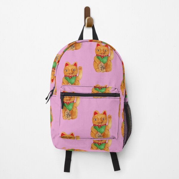 Item preview, Lucky cat pink designed and sold by Evan Carlinsmith.