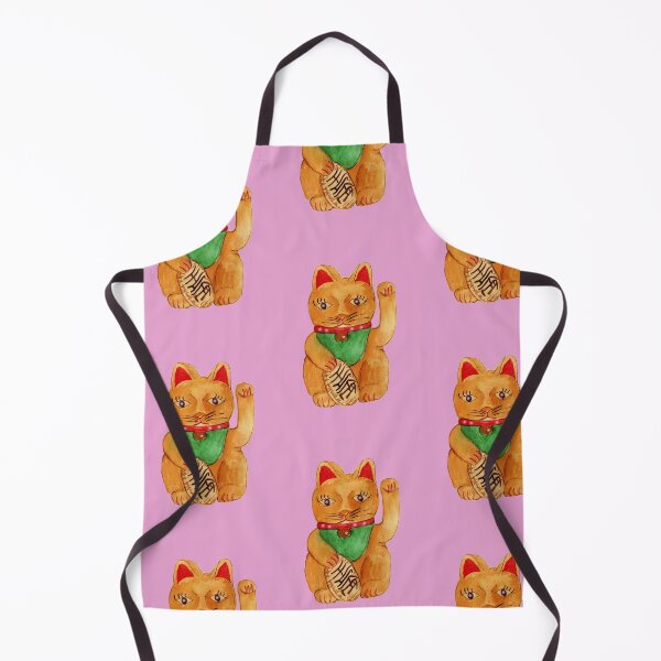Item preview, Lucky cat pink designed and sold by Evan Carlinsmith.