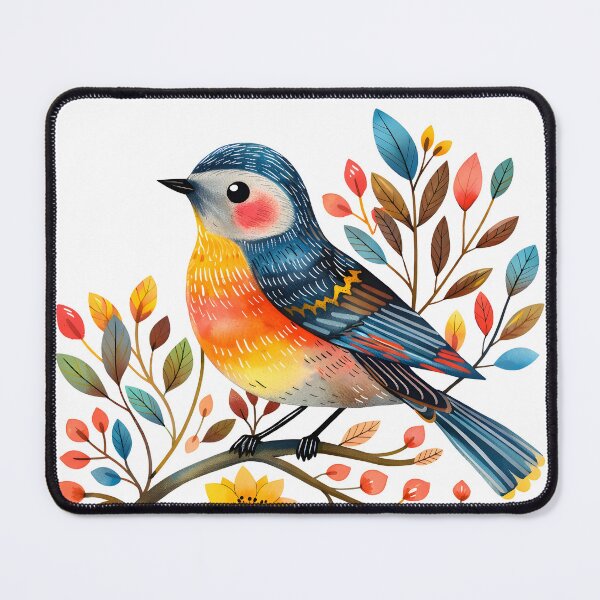 Item preview, Colorful Bird Wall Art with Inspirational Quote designed and sold by LoveNurseries.