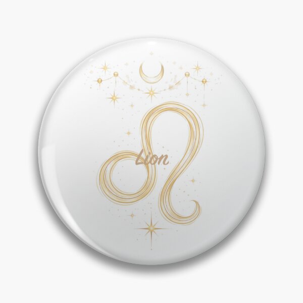 Item preview, The Golden Minimalist Leo Sign designed and sold by orely14.