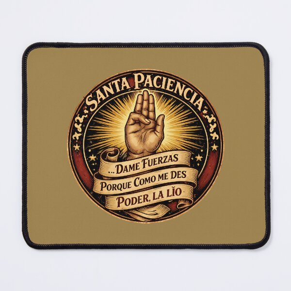 Item preview, Saint Patience - Give Me Strength (Spanish Humor) designed and sold by LexxiShopArtss.