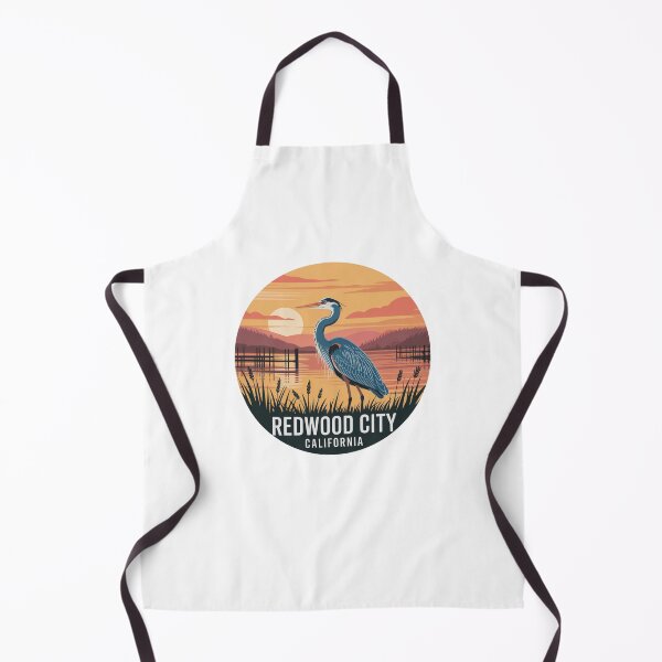 Item preview, Redwood City California: Heron Sunset  designed and sold by CircinusStore.