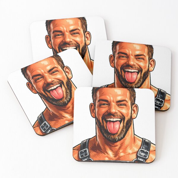 Item preview, Sticking your tongue out  designed and sold by Leatherandsmoke.