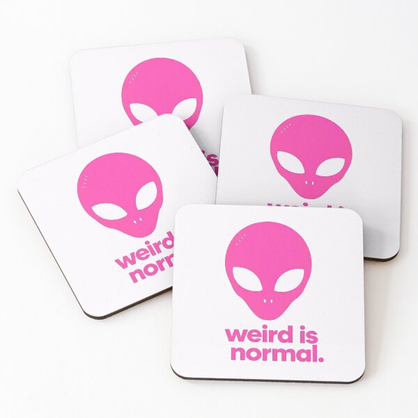 Item preview, Weird Is Normal Neurodivergent Alien Mental Health designed and sold by PixelQ.