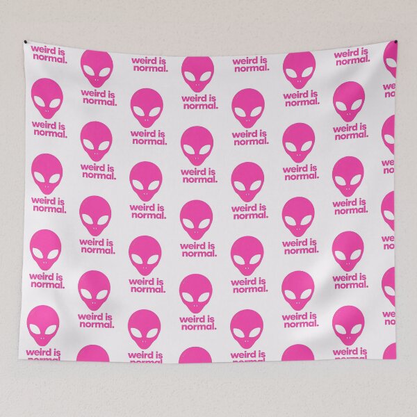 Item preview, Weird Is Normal Neurodivergent Alien Mental Health designed and sold by PixelQ.