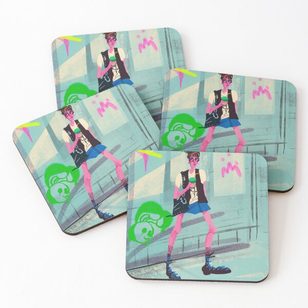 Item preview, Street Style Punk — Urban Graffiti Fashion Illustration designed and sold by Gelyane.