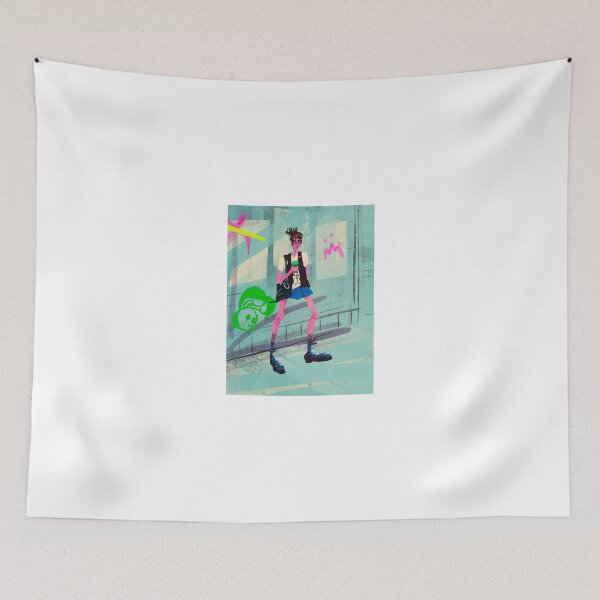 Item preview, Street Style Punk — Urban Graffiti Fashion Illustration designed and sold by Gelyane.