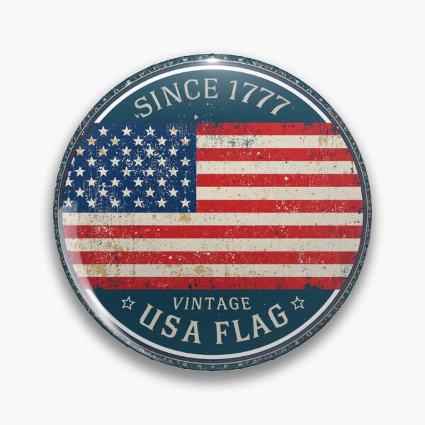 Item preview, Vintage USA Flag – 1777 Heritage Design  designed and sold by KapiPrint.