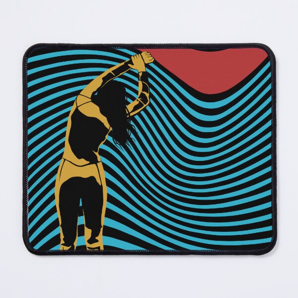 Item preview, Passion Surf Poster, Psychedelic Retro Surf Art, Groovy Wave Print, Bold Vintage Surfer Illustration designed and sold by RiptideKiD.