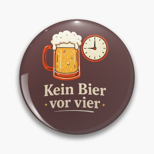 Artikelvorschau, Kein Bier vor Vier Lustiges deutsches Zitat entworfen und verkauft von Hoffmann-Shop.