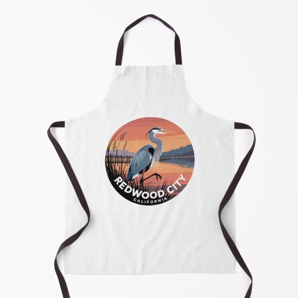 Item preview, Redwood City California: Wetlands Heron Sunset designed and sold by CircinusStore.