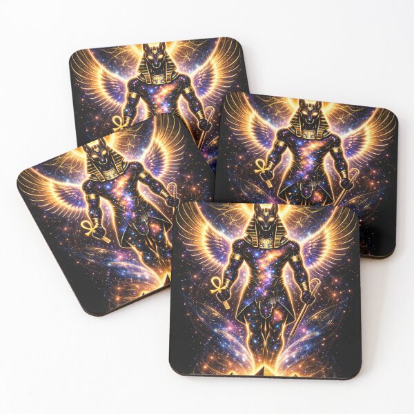 Item preview, Anubis Among Cosmic Wonders II designed and sold by YawBruno.