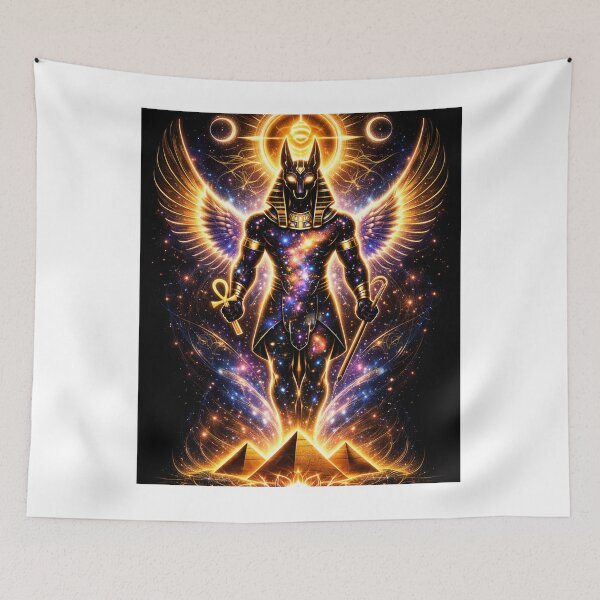 Item preview, Anubis Among Cosmic Wonders II designed and sold by YawBruno.