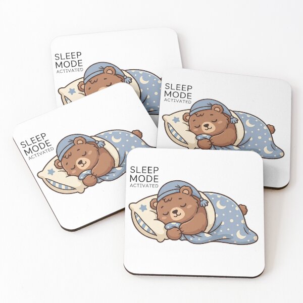 Item preview, Cute Sleeping Bear Cozy Night designed and sold by Tryforeal .