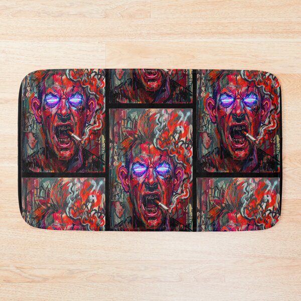 Item preview, ANGRY SMOKING MAN designed and sold by NOIMION DIGITAL ART.