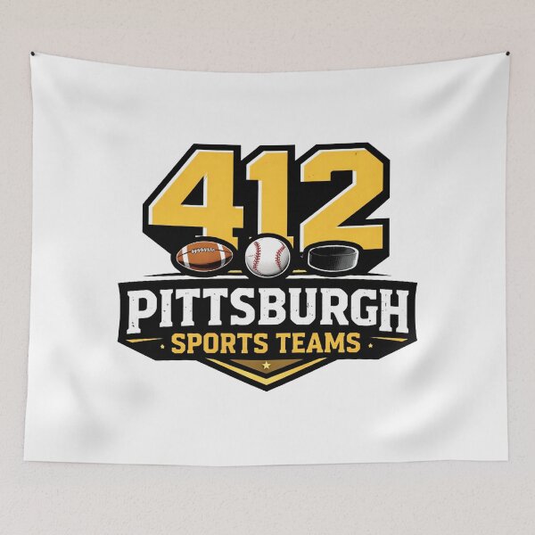 Item preview, Pittsburgh 412 Sports Teams Fan Pride Gear designed and sold by Supri123.