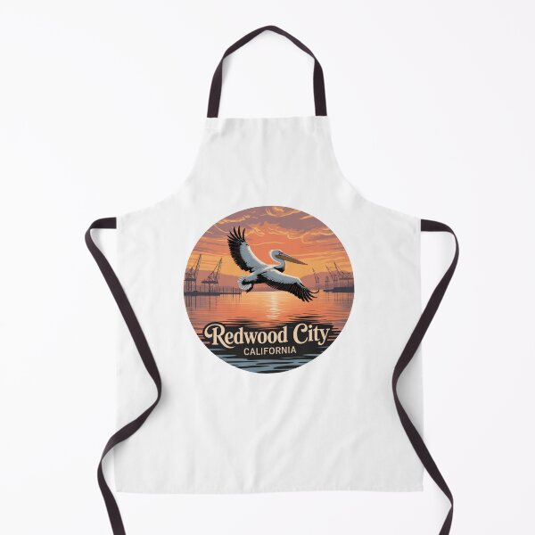 Item preview, Redwood City California: Pelican in Flight  designed and sold by CircinusStore.