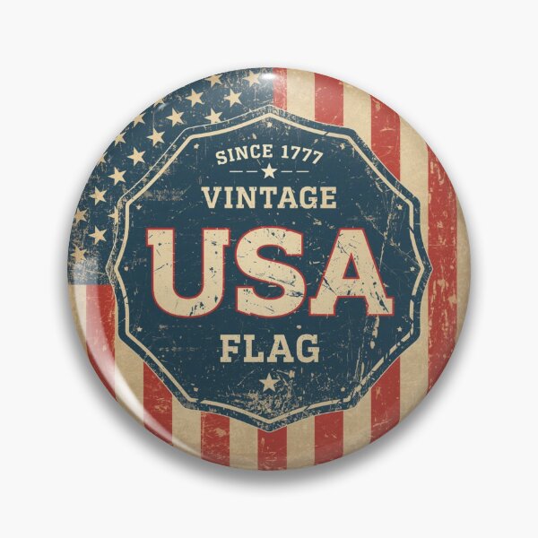 Item preview, Vintage USA Flag – 1777 Heritage Design  designed and sold by KapiPrint.