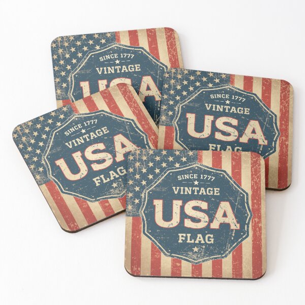 Item preview, Vintage USA Flag – 1777 Heritage Design  designed and sold by KapiPrint.