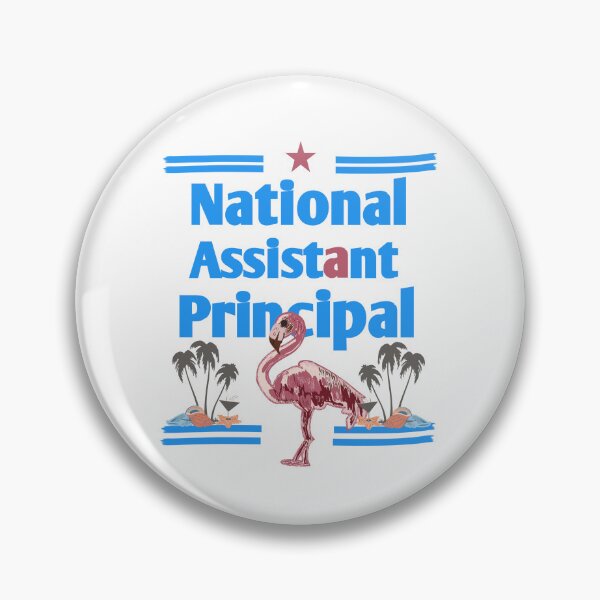Item preview, National Principal Day Flamingo and Retirement designed and sold by vibeno1.