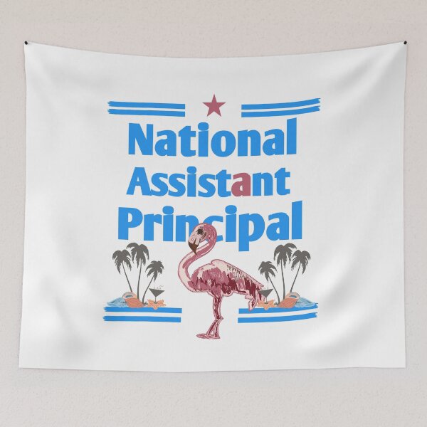 Item preview, National Principal Day Flamingo and Retirement designed and sold by vibeno1.