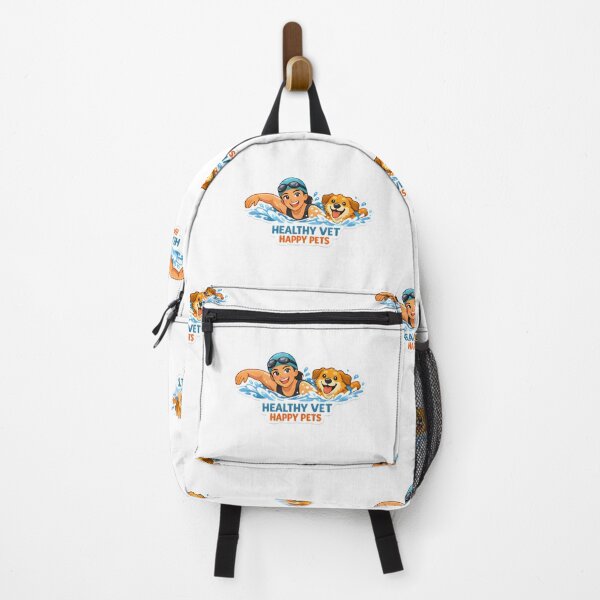 Item preview, Healthy Vet Happy Pets Swimming Shirt | Veterinary Fitness Lifestyle Collection Design designed and sold by Bettybee00.