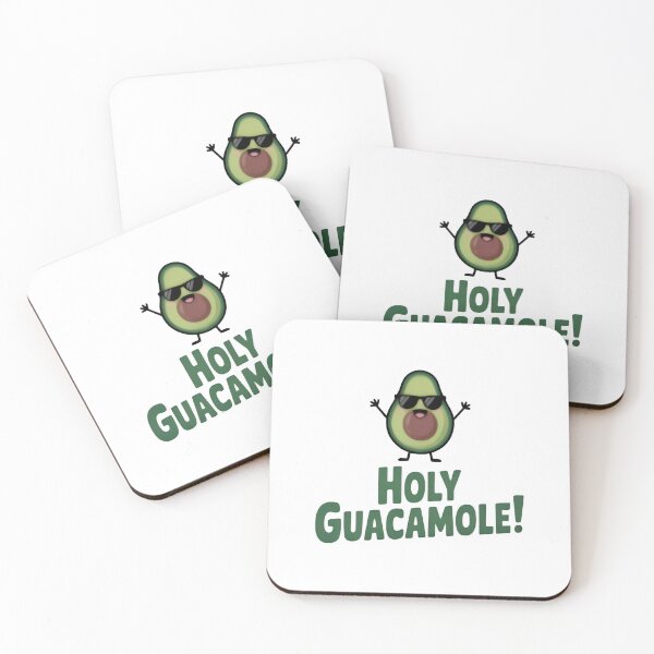 Item preview, Holy Guacamole Funny Avocado Cartoon designed and sold by Zanigold.