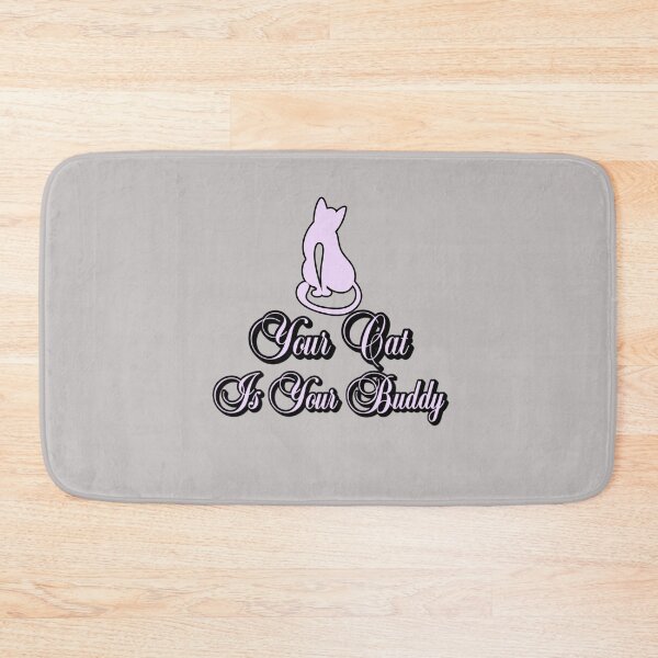 Item preview, Your Cat Is Your Buddy T-shirt Design designed and sold by BoldMarks.