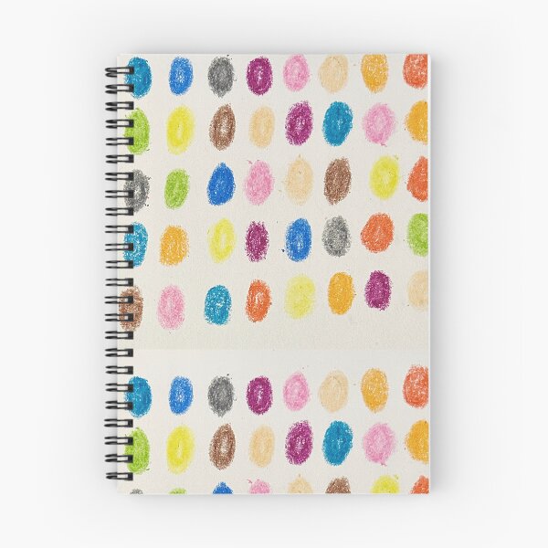 Item preview, Spots in coloured wax crayon  designed and sold by Evan  Carlinsmith.