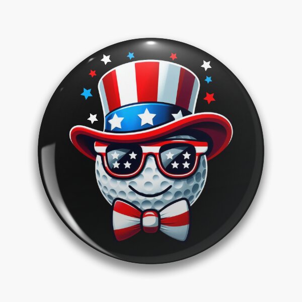 Item preview, Patriotic Golf Golfer USA Fourth Of July designed and sold by GrumpySableye.