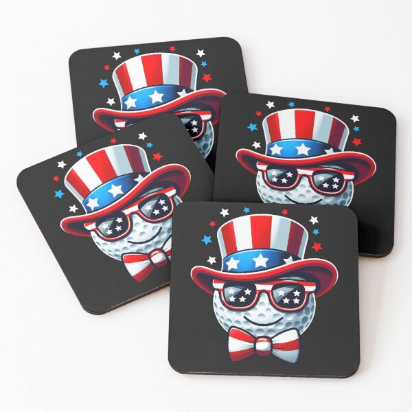 Item preview, Patriotic Golf Golfer USA Fourth Of July designed and sold by GrumpySableye.