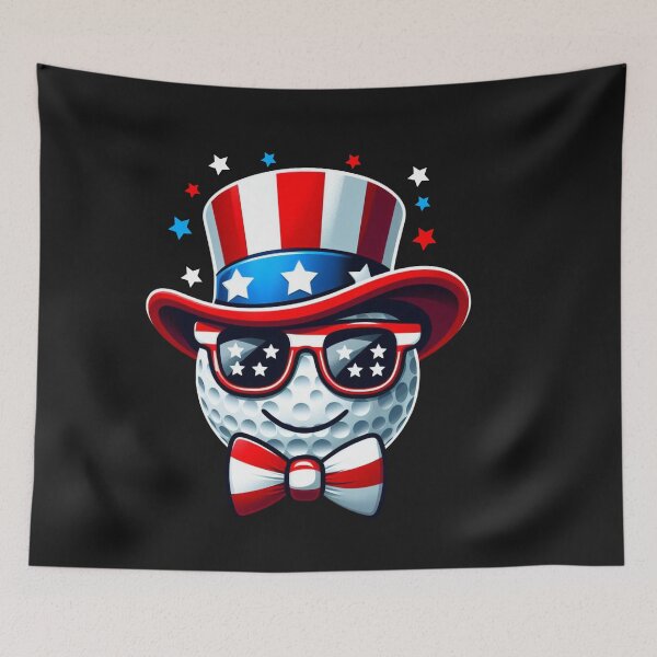 Item preview, Patriotic Golf Golfer USA Fourth Of July designed and sold by GrumpySableye.